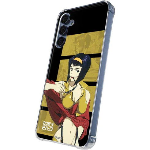 Cowboy Bebop Faye Galaxy A35 5G Clear Case